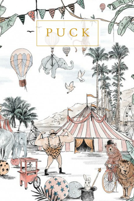 Geboortekaartje 'Cirque du Fantasy' van Annet Weelink Design