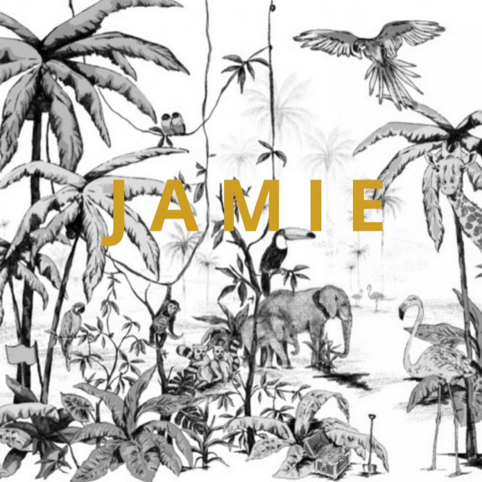Geboortekaartje 'Jungle Tonal' van Annet Weelink Design