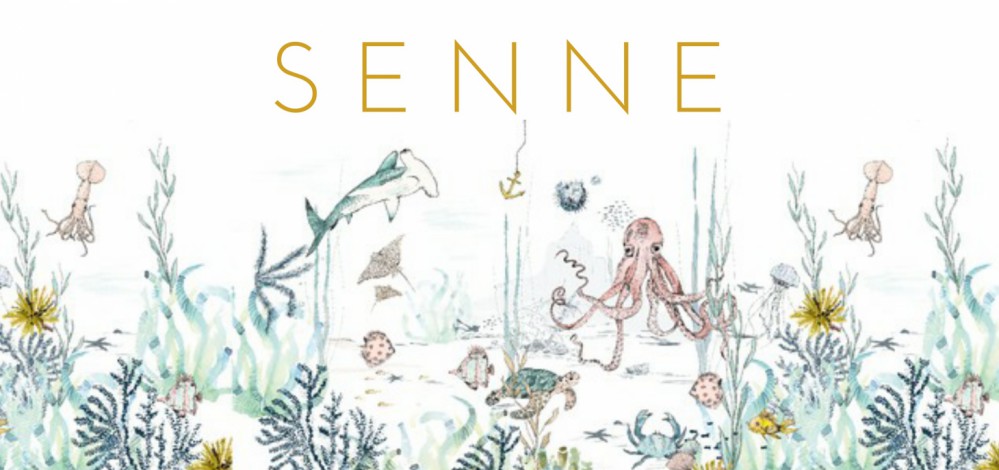 Geboortekaartje 'Underwater Wonders' van Annet Weelink Design.