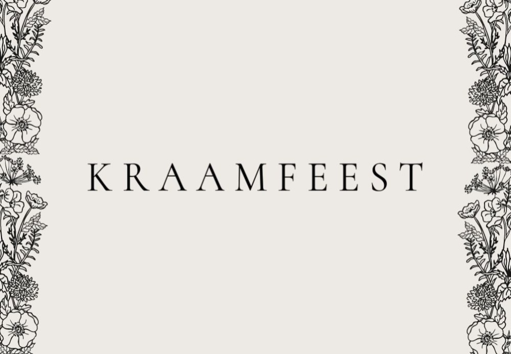 Kraamkaartje botanisch alfabet