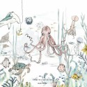 Geboortekaartje 'Underwater Wonders' van Annet Weelink Design achter