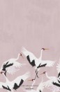 Geboortekaartje 'Stork' van Annet Weelink Design achter