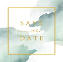 Save the date watercolour pastel voor