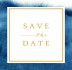 Save the date watercolour