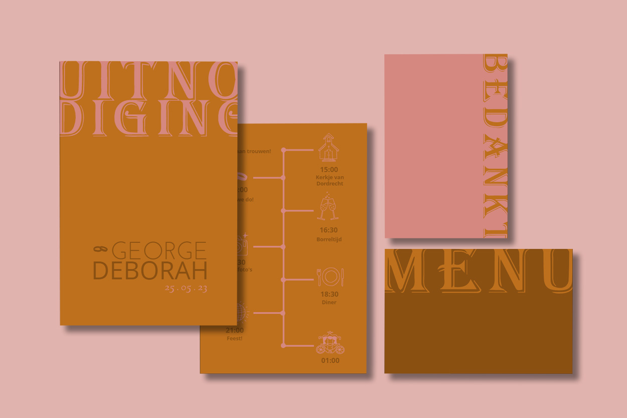 Huisstijl Modern Tijdlijn