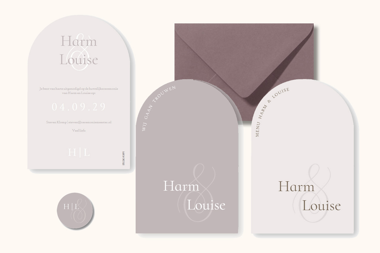 Huisstijl Boogvorm Modern